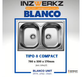 Blanco Tipo 8 Compact Stainless Steel Sink